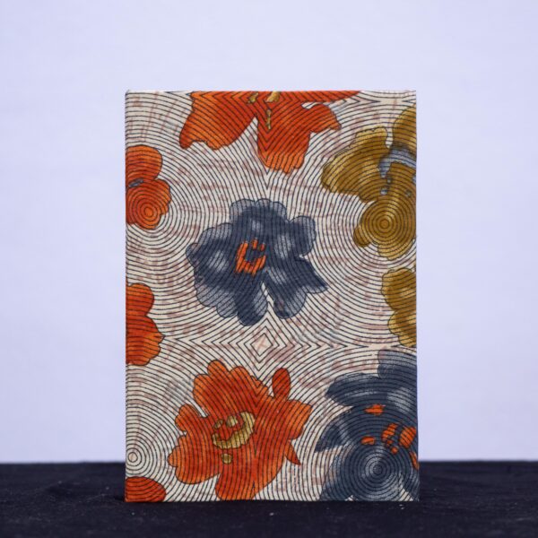 Handmade Note Book with floral design