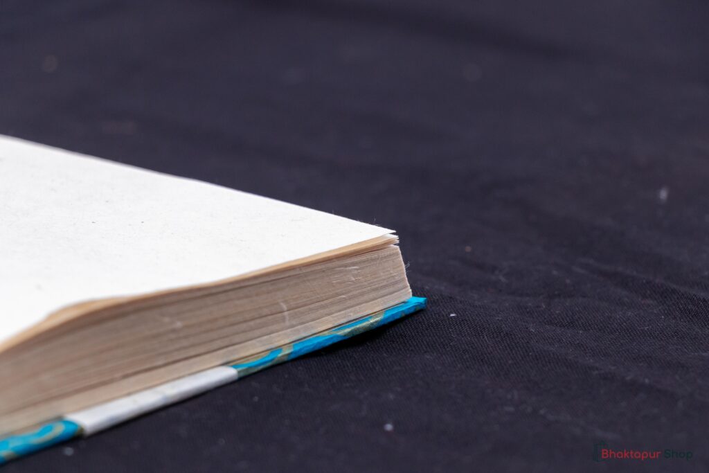 Handmade Note book with blue cover (thickness)